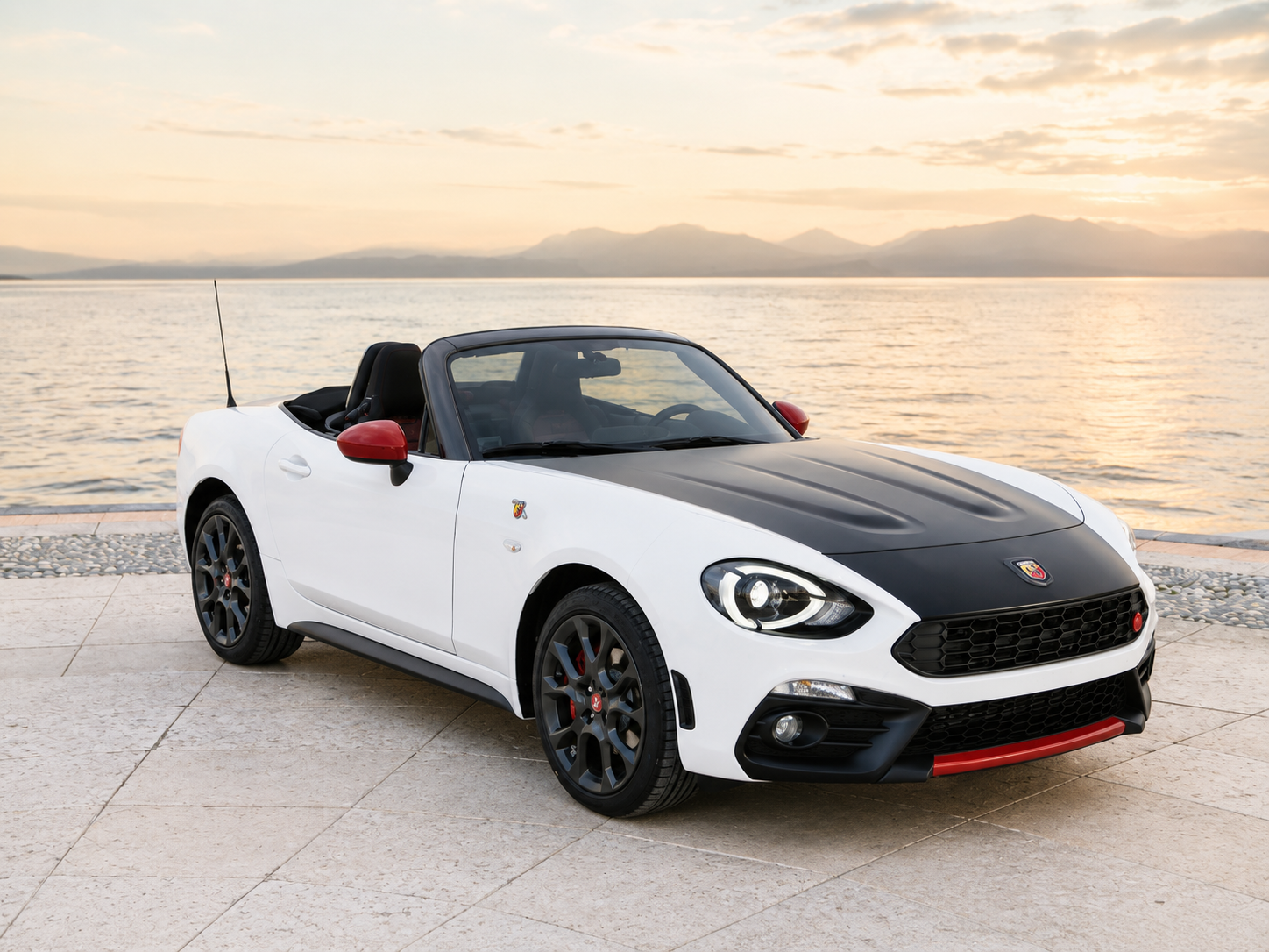 Solid Reasons Include a Value: Abarth 124 Spider Hire