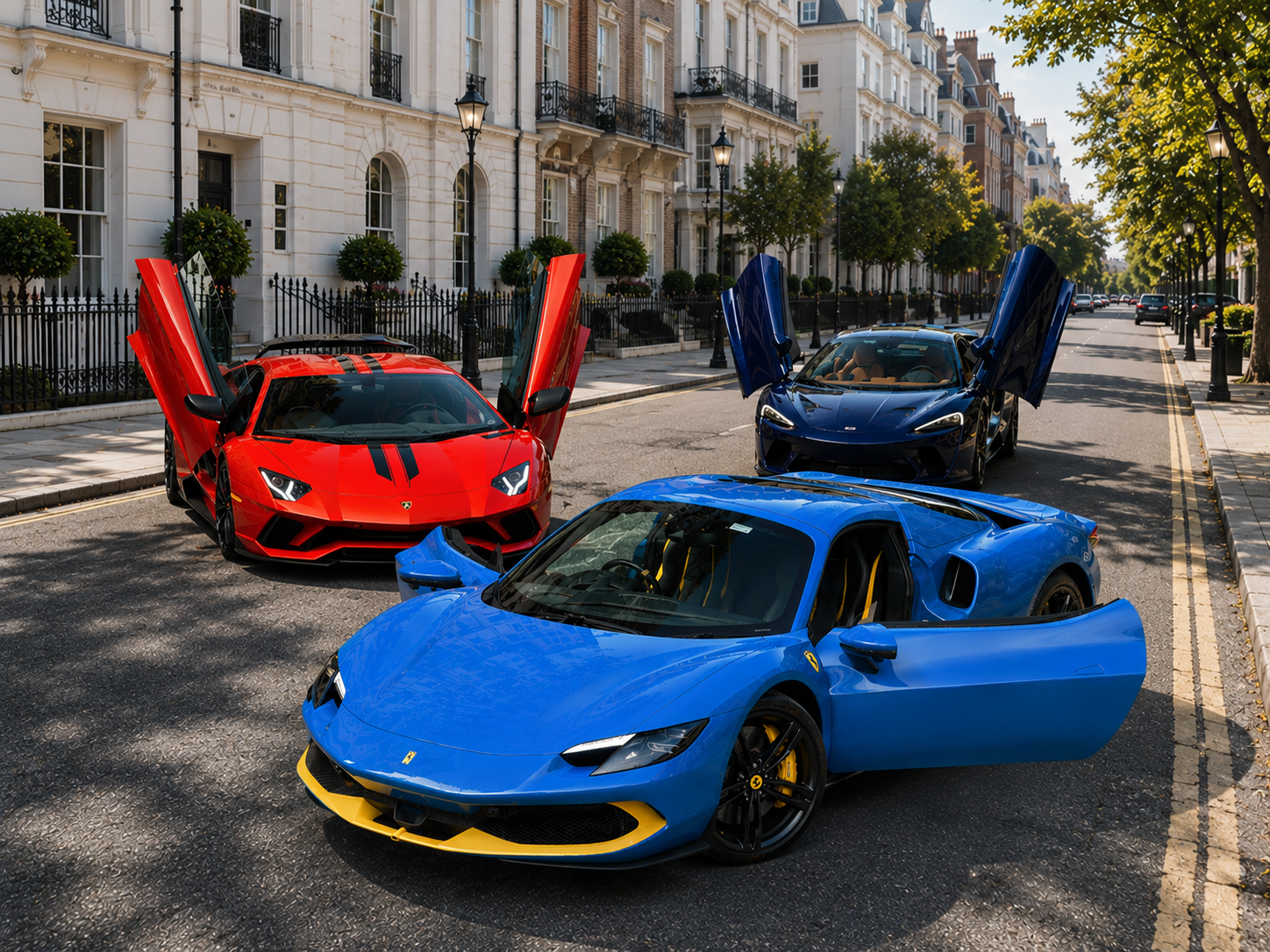 Autofusion supercar fleet