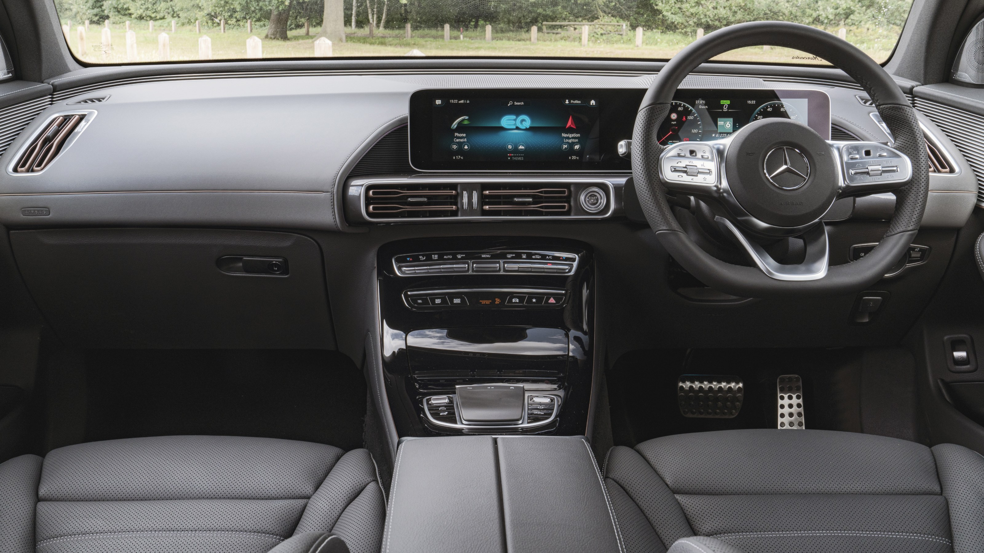 Getting the Mercedes-Benz EQC, Clear and Clean