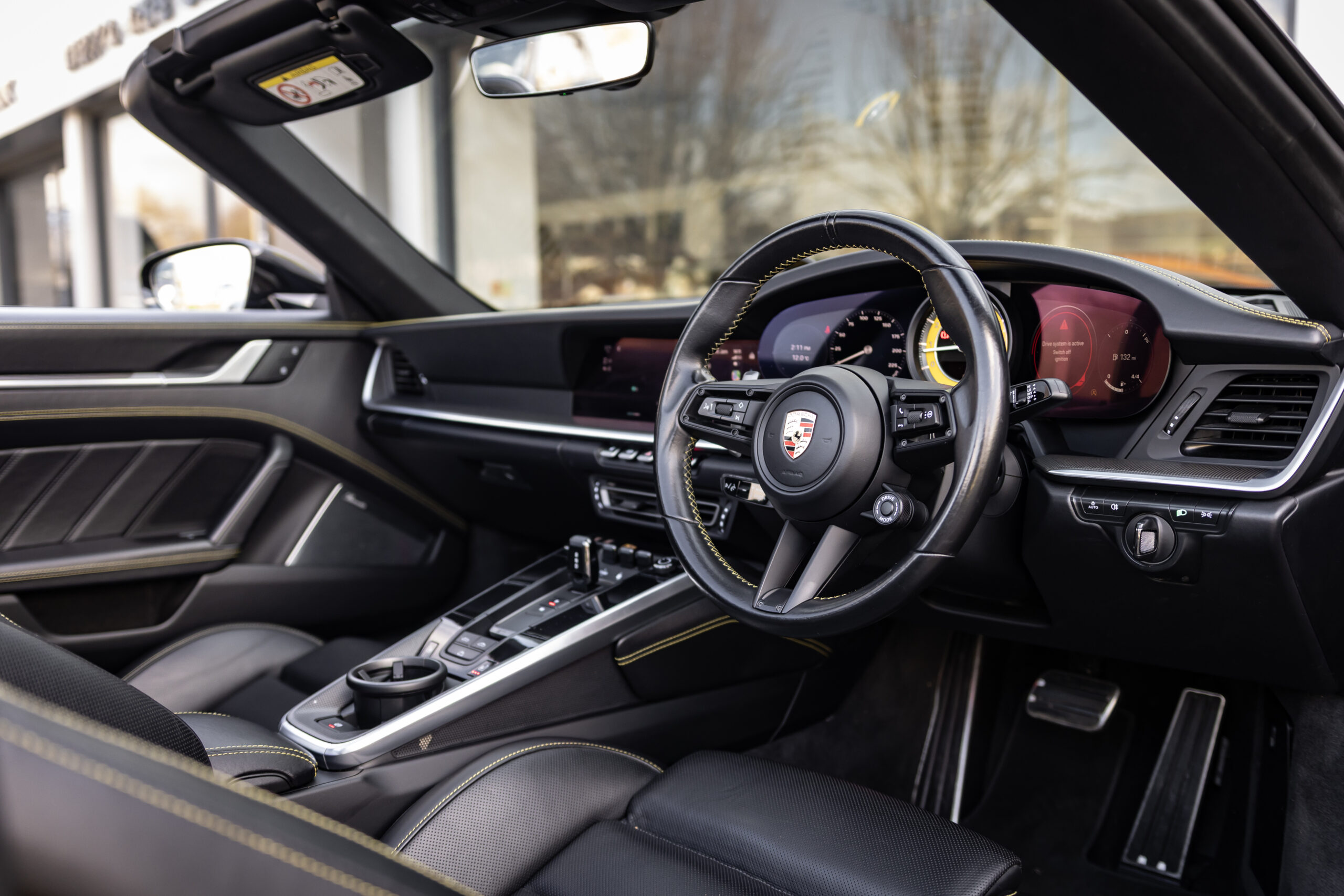 Neat Porsche 911 Turbo Hire, Kept Clean