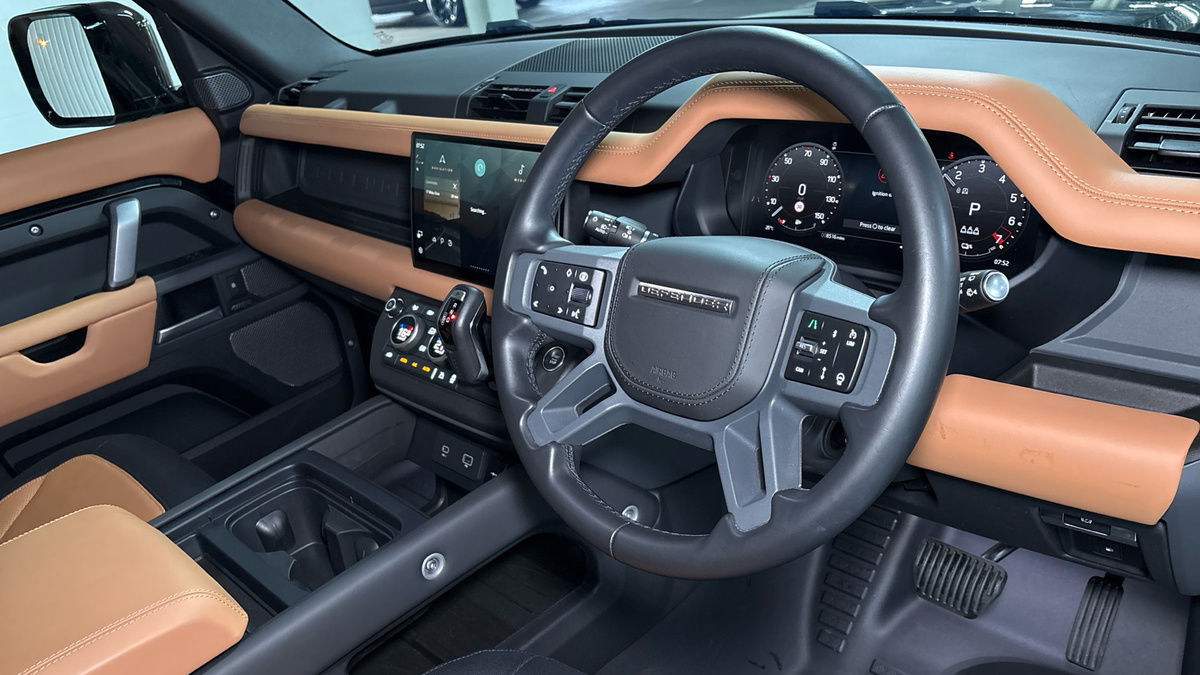 Getting the Land Rover Defender 110, Swift and Clean