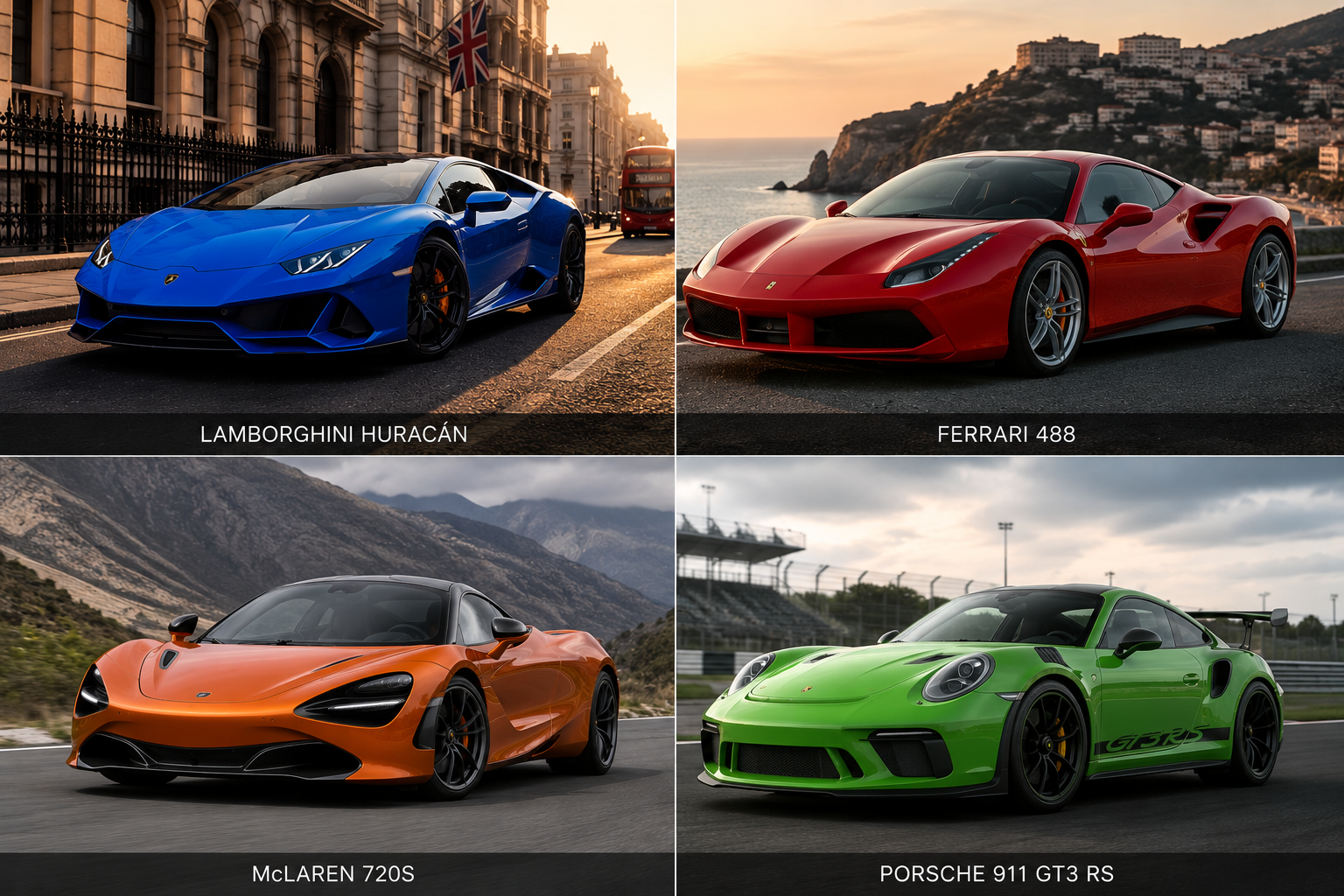 The Best Supercars for Instagram Content in the UK