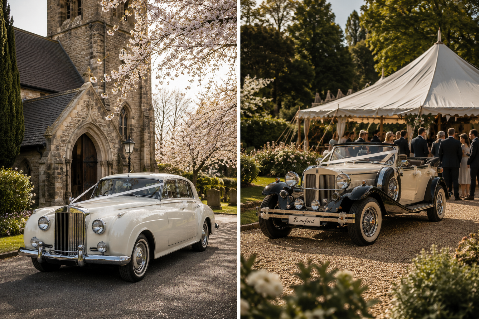How to Match the Car to the Wedding
