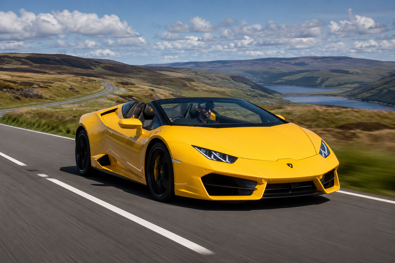 1. Lamborghini Huracán (all variants): The UK's Most-Booked Supercar