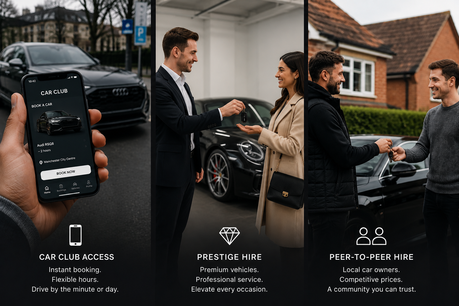 The Different Car Hire Models for UK YouTube Creators