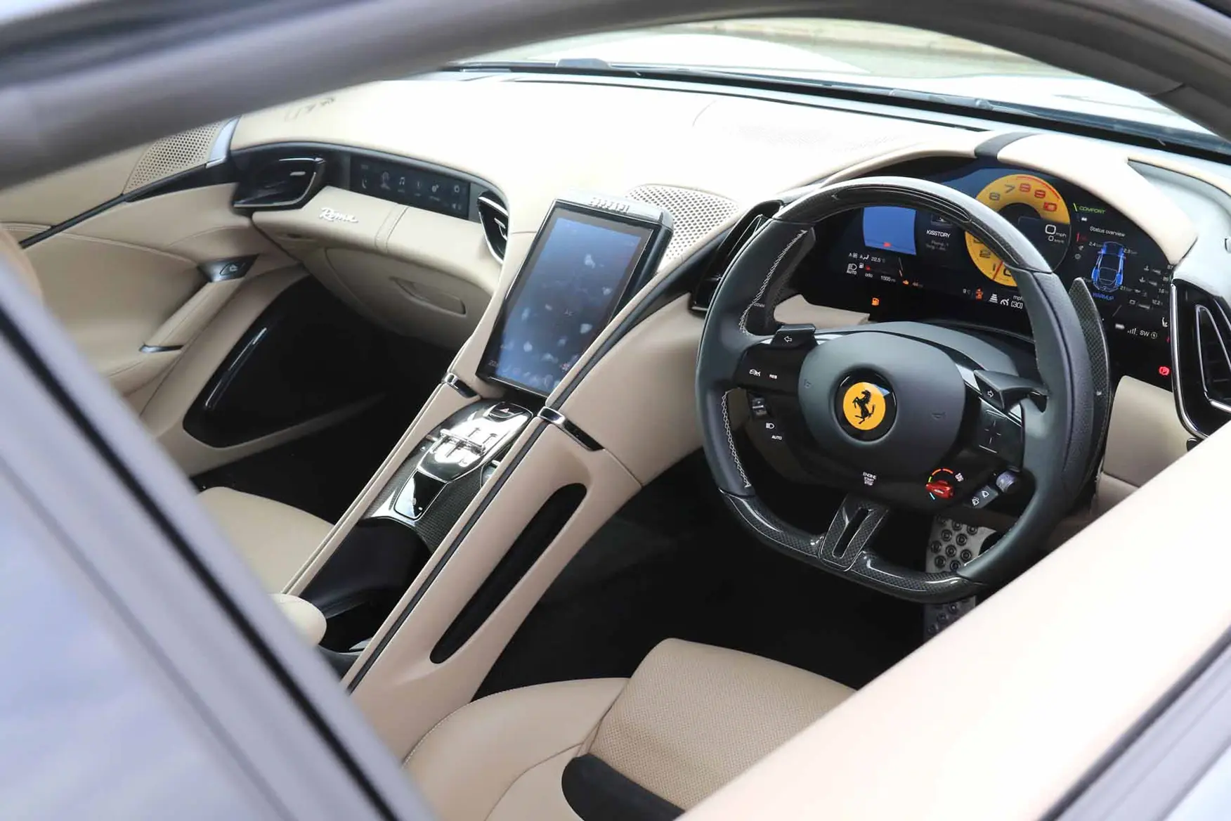Hire the Ferrari Roma: Sharp, Fast