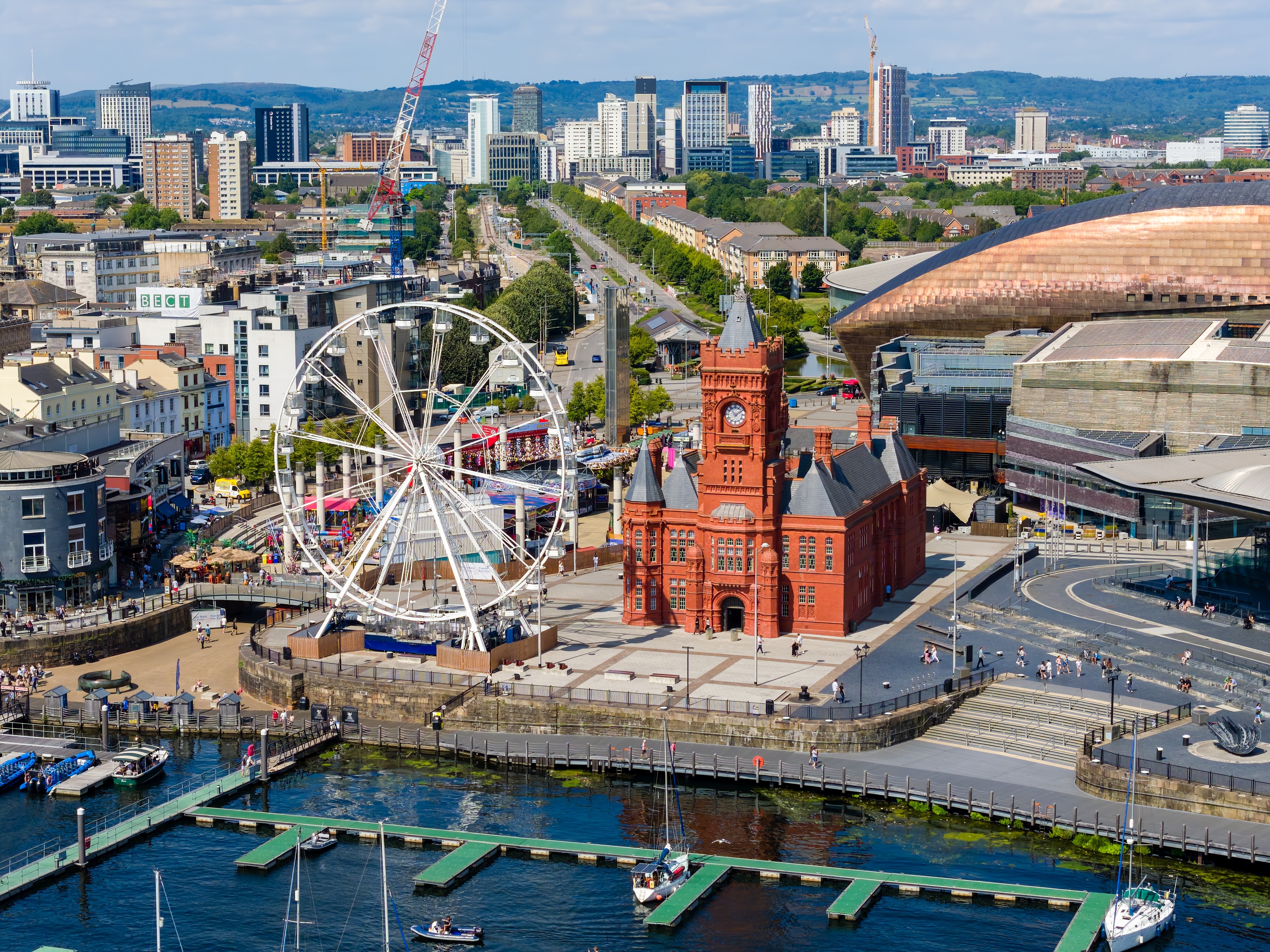 Wales' Capital and the UK's Best Value Luxury Hire Market