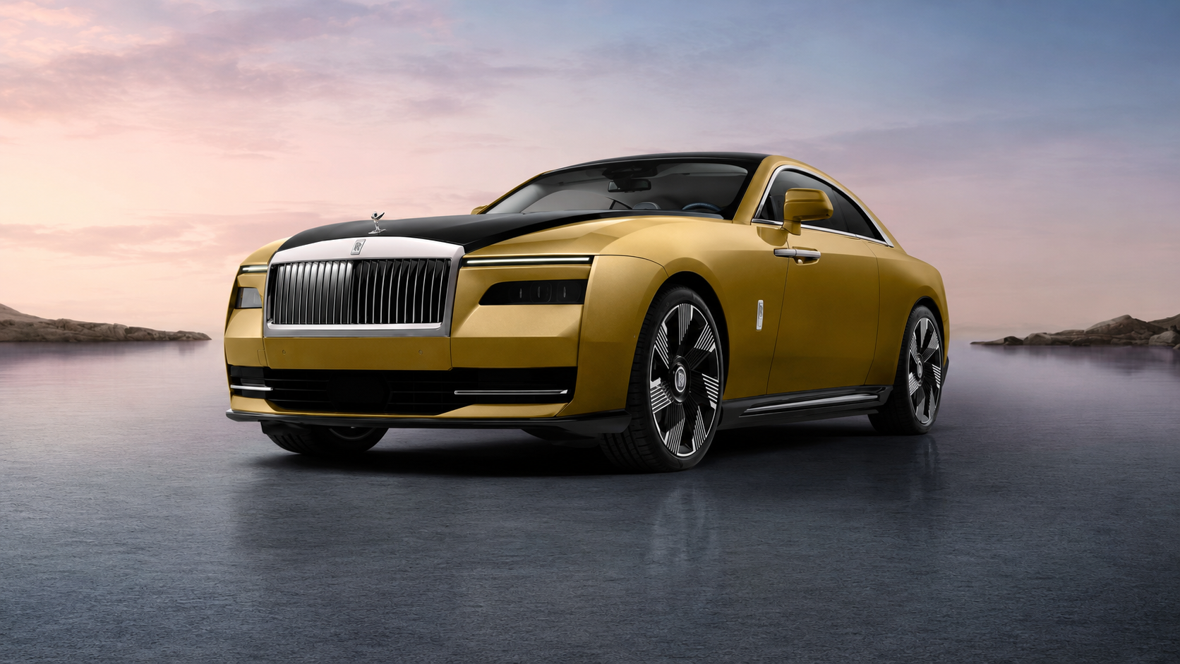 The Rolls-Royce Spectre: Clear and Backed by a Factor