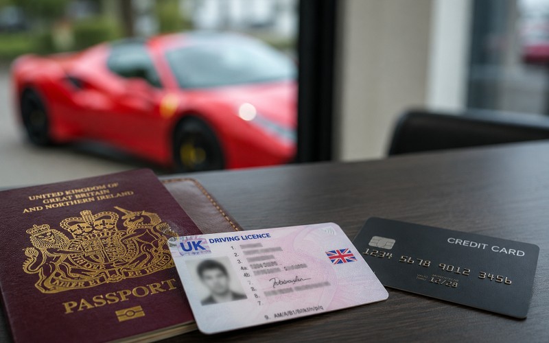 Supercar Hire Requirements UK: Age, Licence & Documents