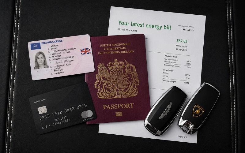 Supercar Hire Documents Checklist: Avoid Costly Delays