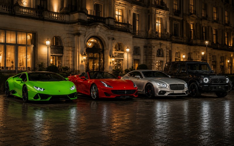 Most Rented Supercars in the UK: The Most Popular Hire Cars