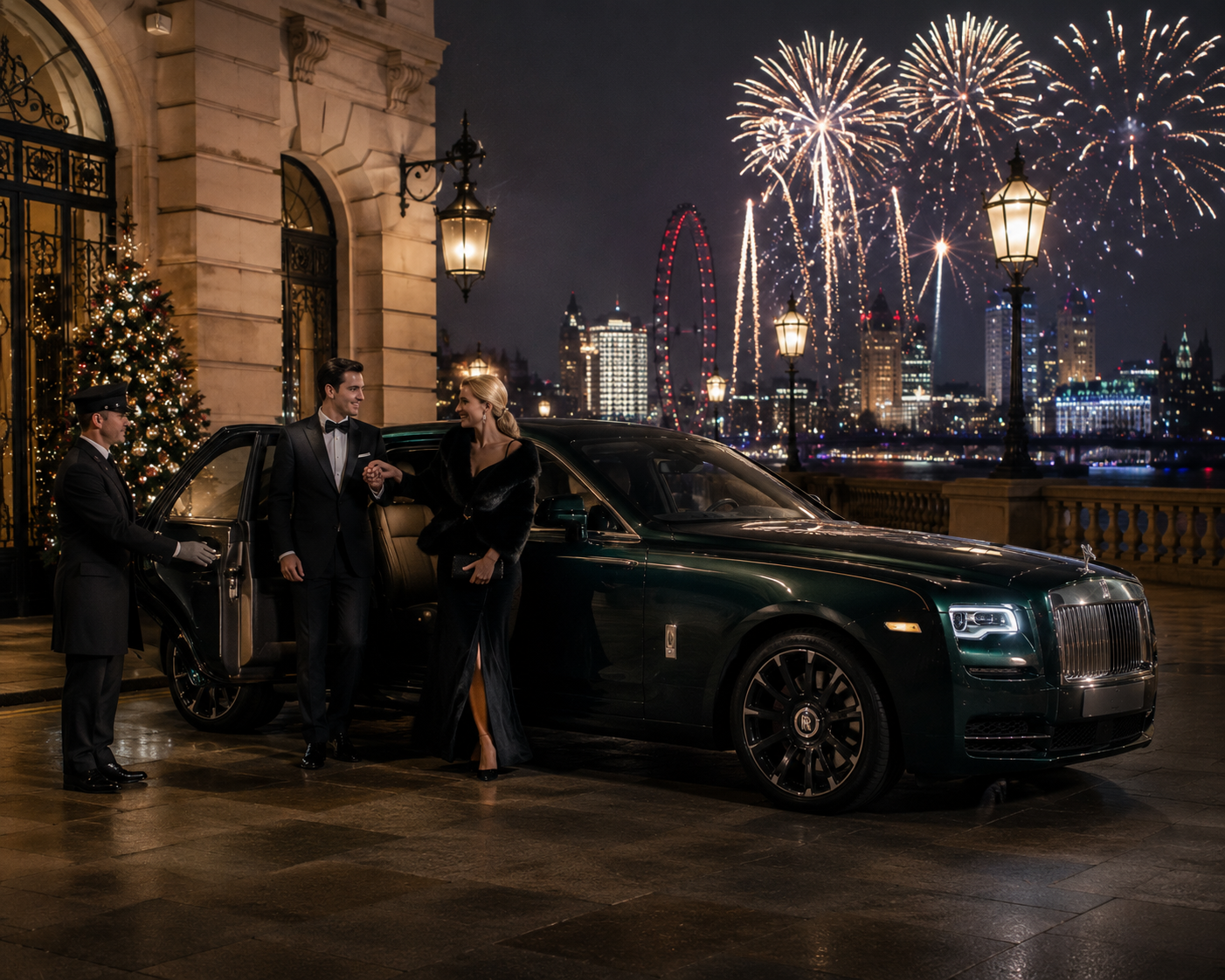 New Year Luxury Car Hire UK: Chauffeur & Event Guide