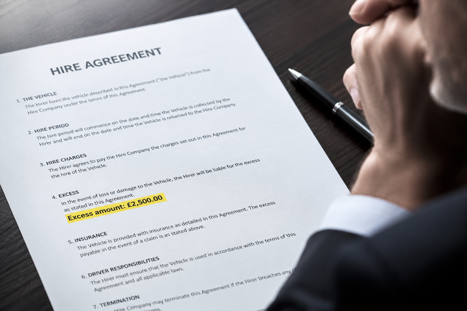 Luxury Car Hire Insurance Excess Explained UK