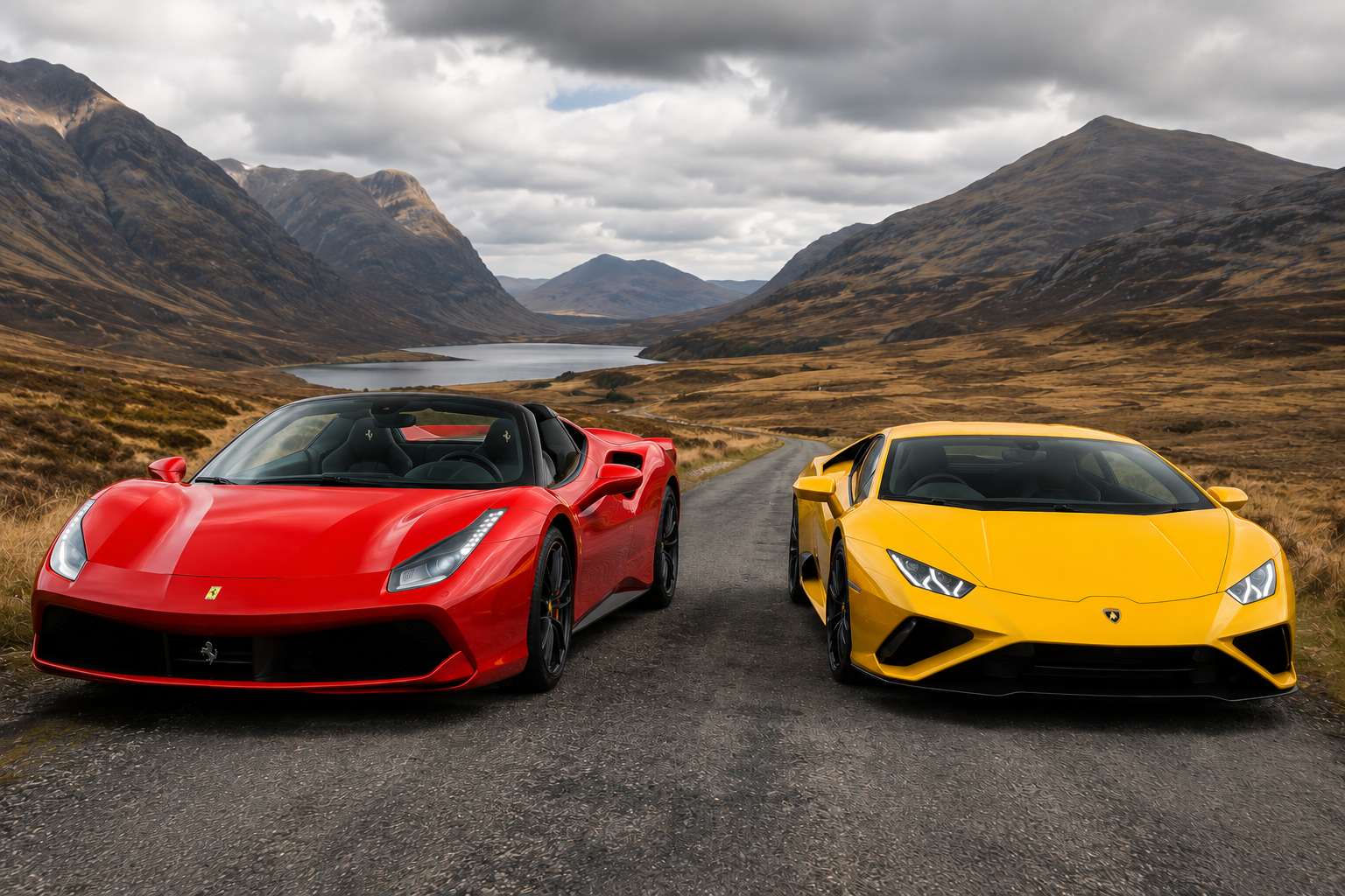 Ferrari or Lamborghini? Which Supercar Should You Hire