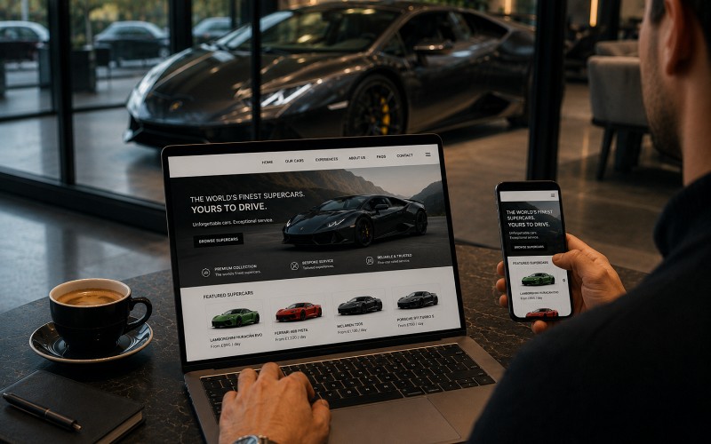 How Long Does Booking a Supercar Really Take?