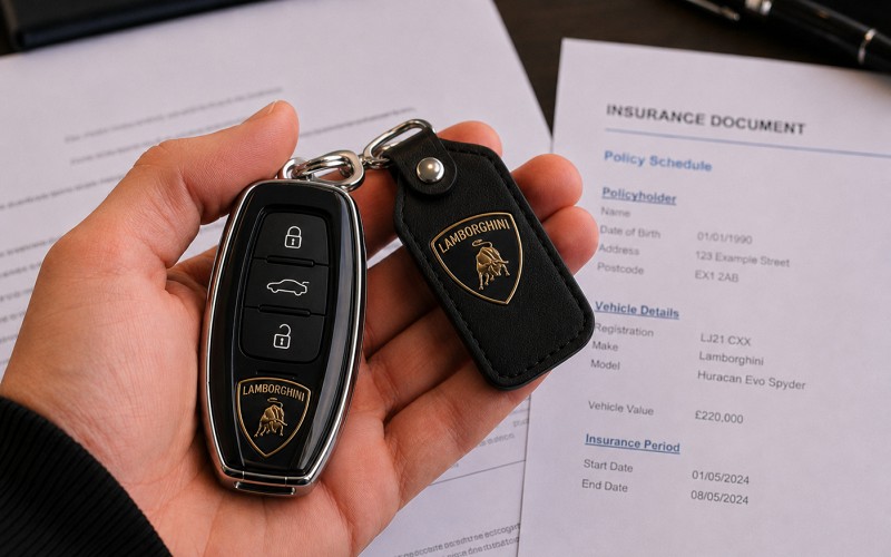 Supercar Hire Insurance UK: Excess, Deposits & Cover