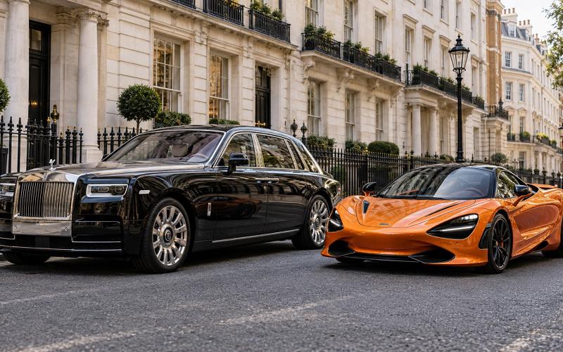 Luxury car brands and supercar brands to hire in the UK