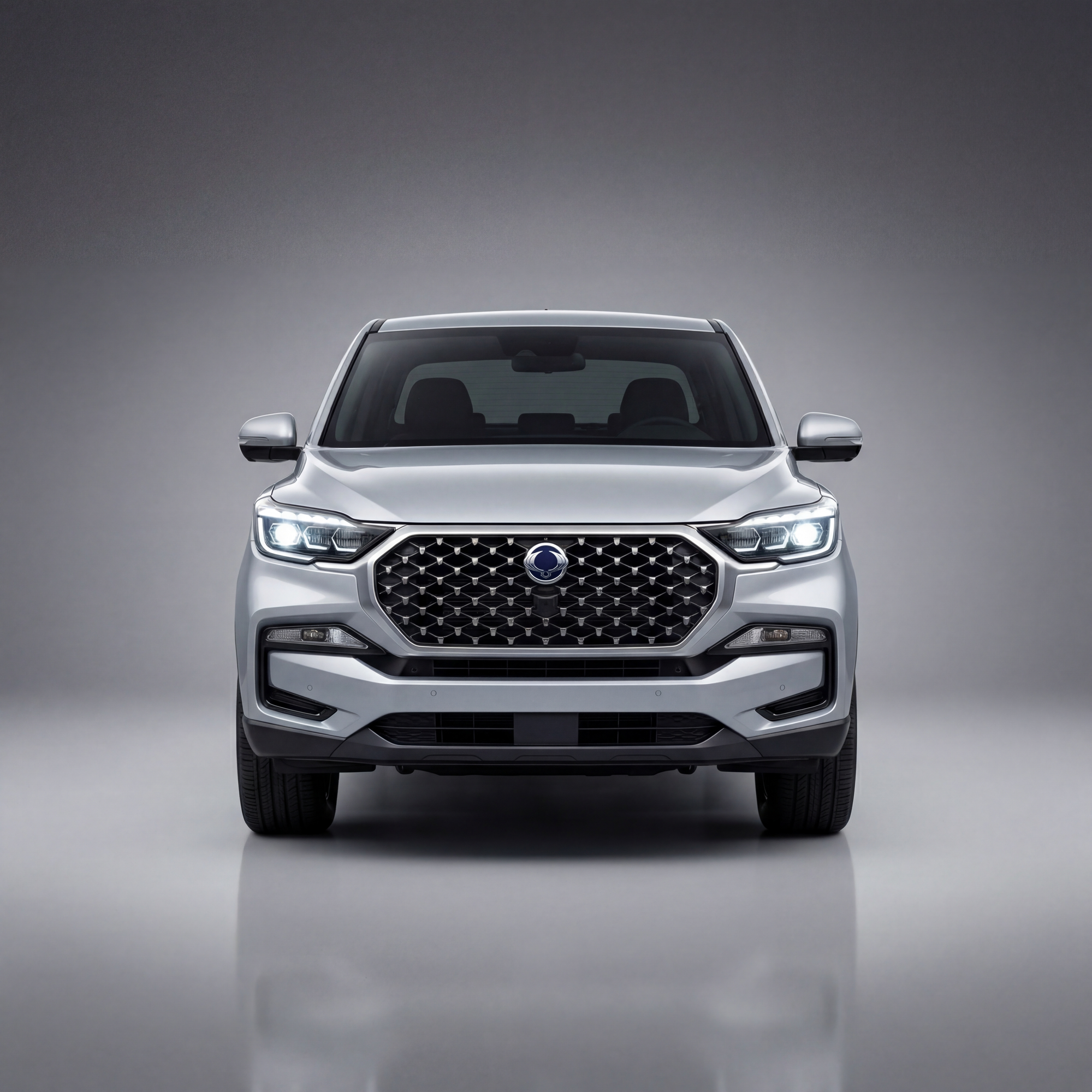 Ssangyong Musso Front