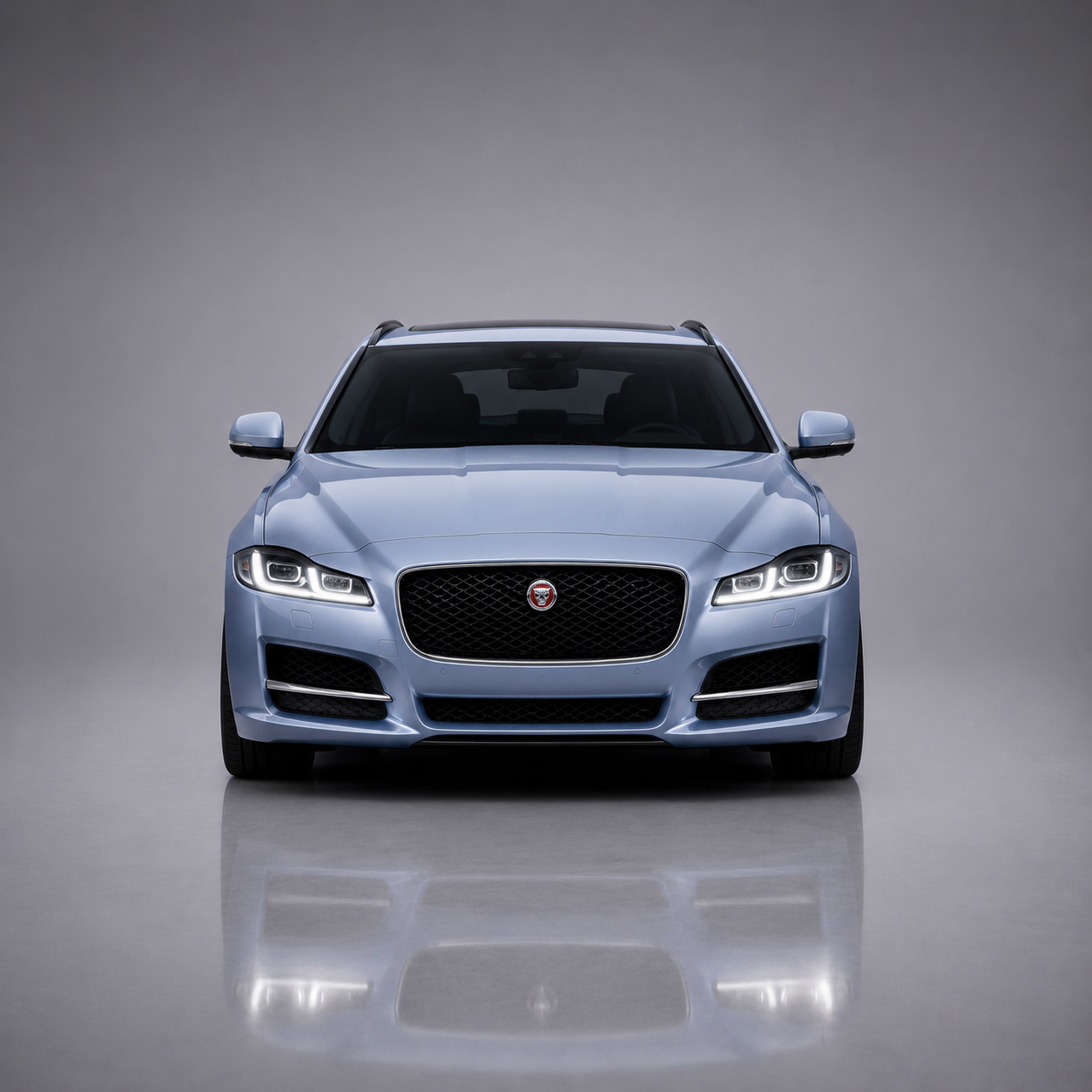 Jaguar Xj Front